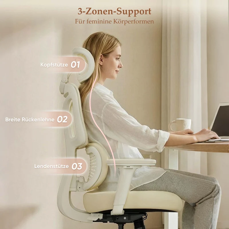 Welax S3 Pro – Ergonomischer Bürostuhl mit buntem Design