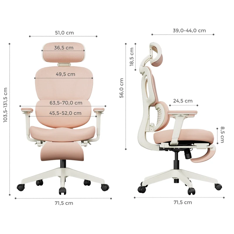 Welax S3 Pro – Ergonomischer Bürostuhl mit buntem Design