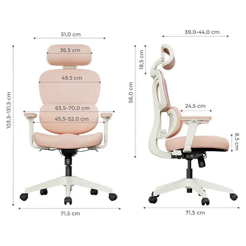 Welax S3 Pro – Ergonomischer Bürostuhl mit buntem Design