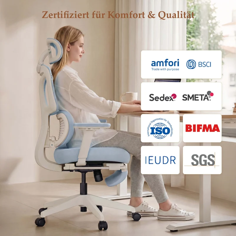 Welax S3 Pro – Ergonomischer Bürostuhl mit buntem Design