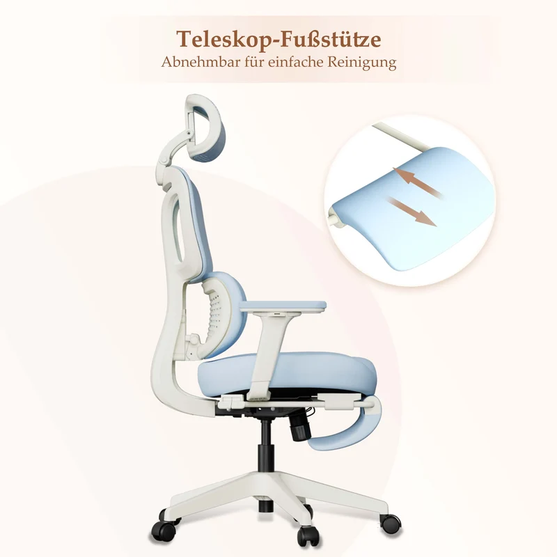Welax S3 Pro – Ergonomischer Bürostuhl mit buntem Design