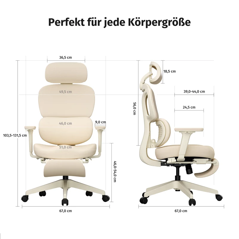 Welax S3 Pro – Ergonomischer Bürostuhl mit buntem Design