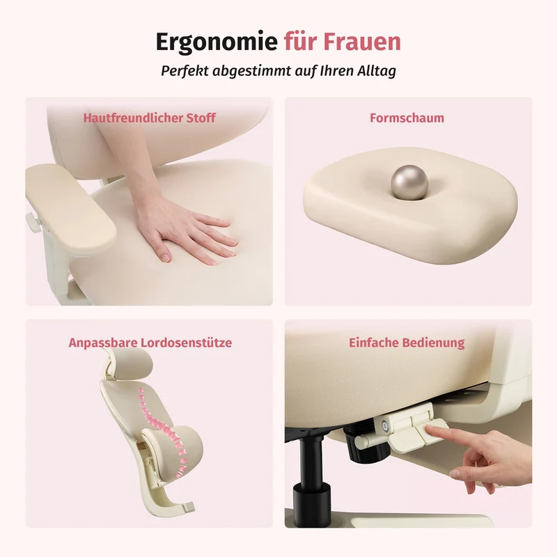 Welax S3 Pro – Ergonomischer Bürostuhl mit buntem Design
