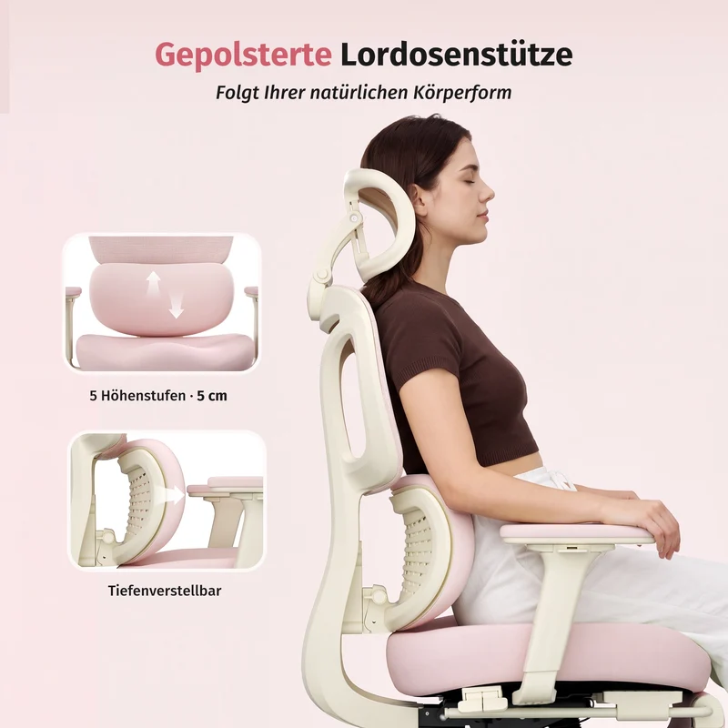Welax S3 Pro – Ergonomischer Bürostuhl mit buntem Design