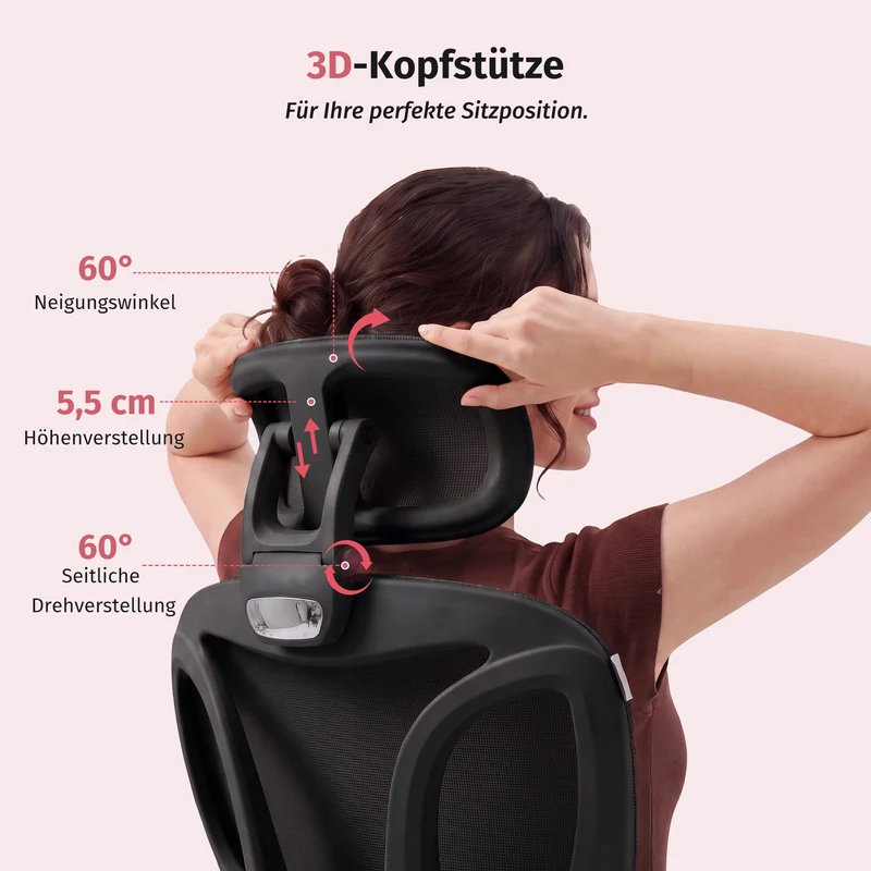 Welax S3 Pro – Ergonomischer Bürostuhl mit buntem Design