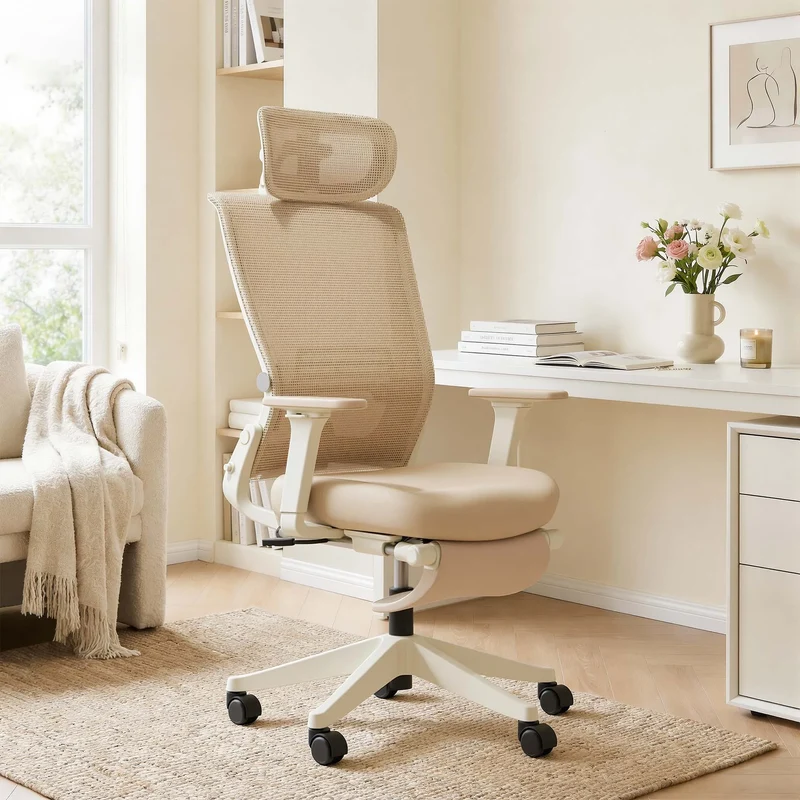Welax S4 – Ergonomischer Bürostuhl mit klappbarer Rückenlehne