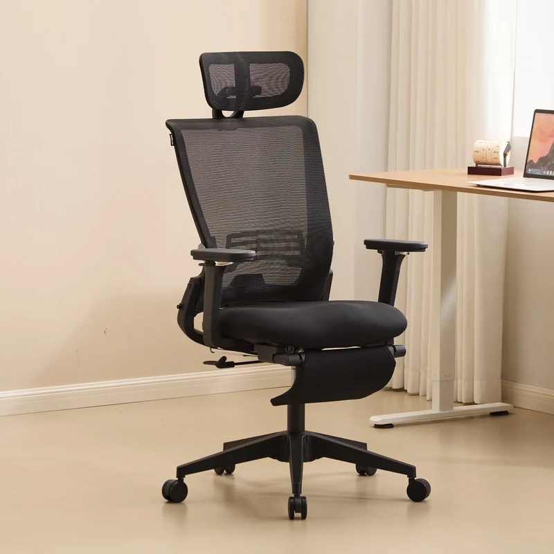 Welax S4 – Ergonomischer Bürostuhl mit klappbarer Rückenlehne