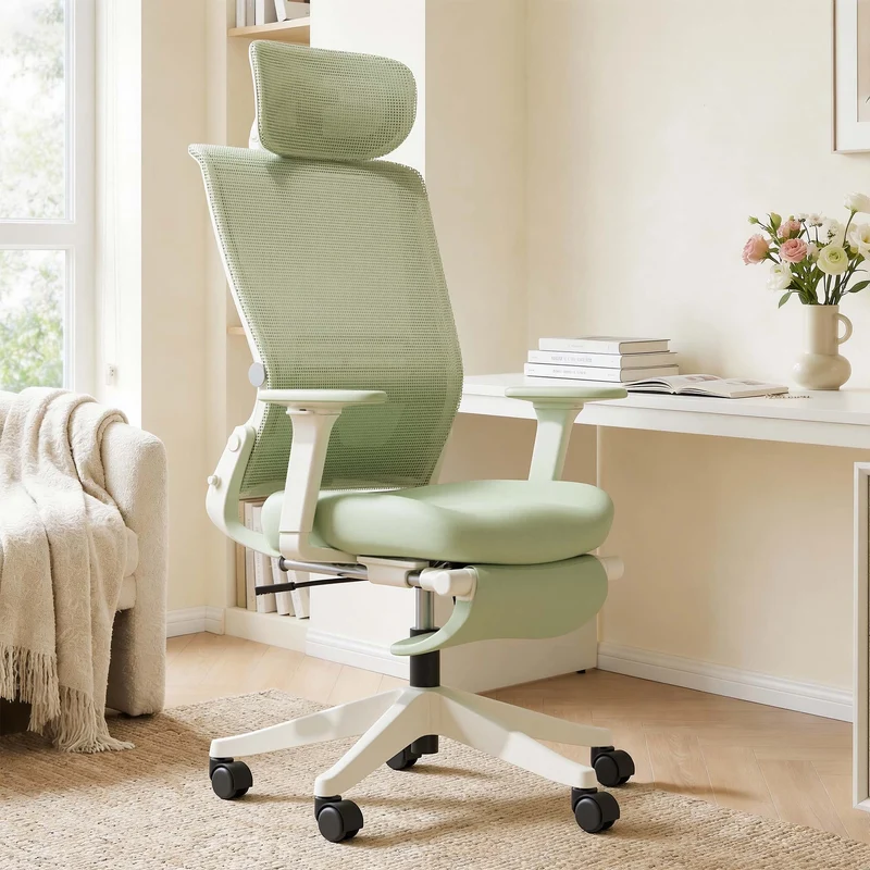 Welax S4 – Ergonomischer Bürostuhl mit klappbarer Rückenlehne