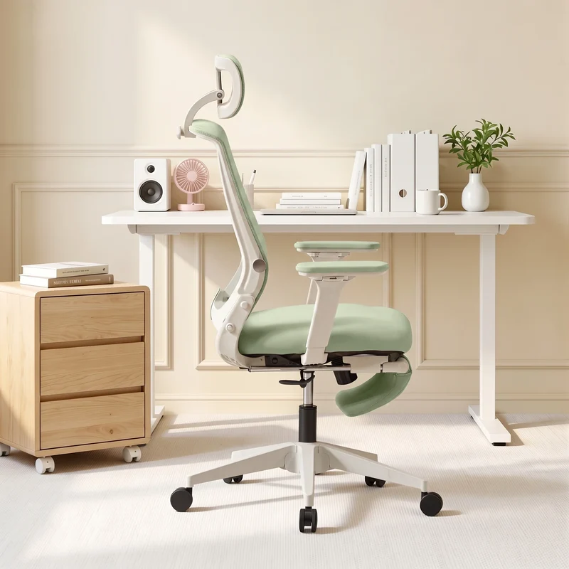 Welax S4 – Ergonomischer Bürostuhl mit klappbarer Rückenlehne