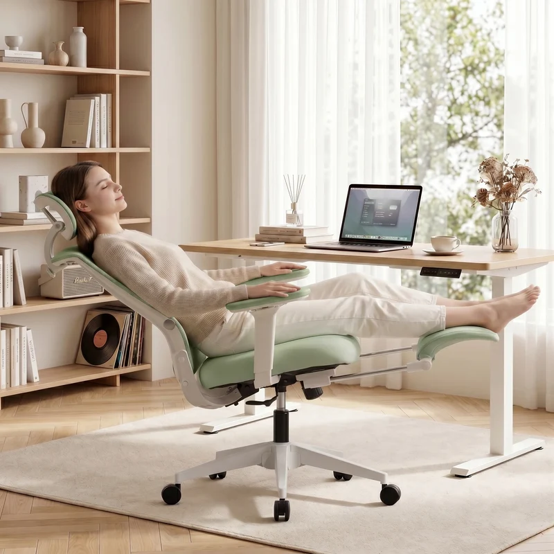 Welax S4 – Ergonomischer Bürostuhl mit klappbarer Rückenlehne