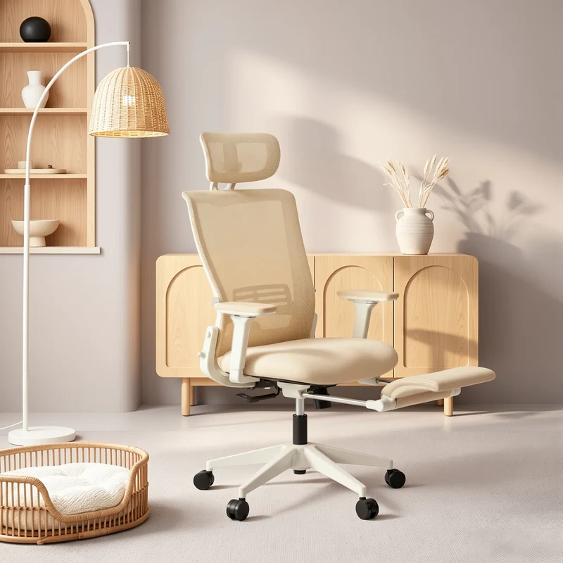 Welax S4 – Ergonomischer Bürostuhl mit klappbarer Rückenlehne