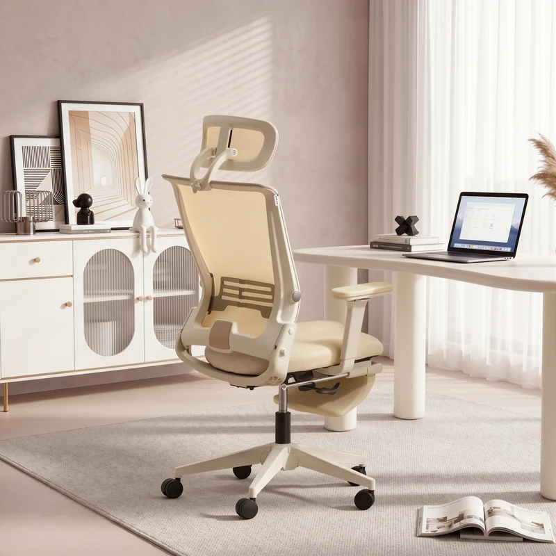 Welax S4 – Ergonomischer Bürostuhl mit klappbarer Rückenlehne