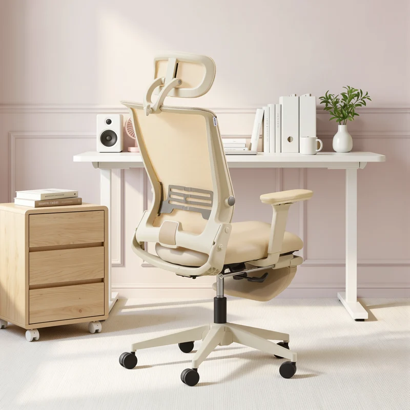 Welax S4 – Ergonomischer Bürostuhl mit klappbarer Rückenlehne
