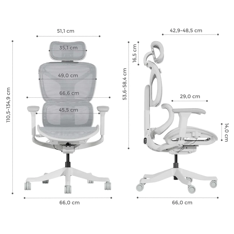 Welax S9 – Ergonomischer Bürostuhl mit One-Touch-Verstellung