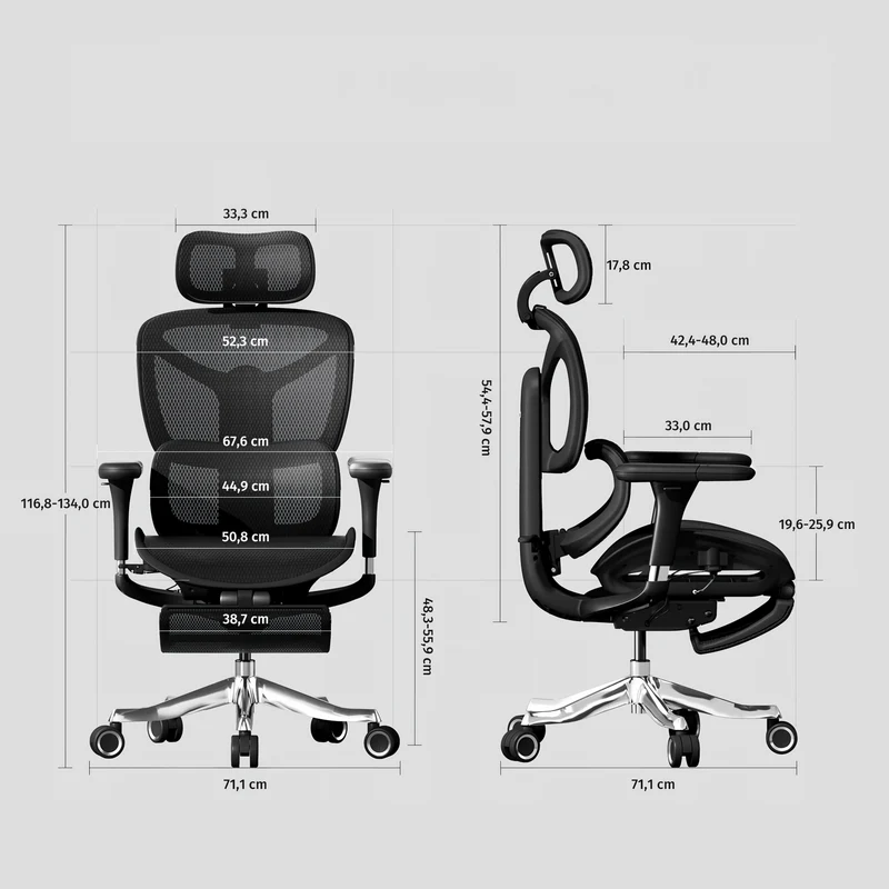 Welax S9 – Ergonomischer Bürostuhl mit One-Touch-Verstellung