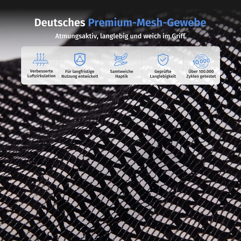 Welax S9 – Ergonomischer Bürostuhl mit One-Touch-Verstellung