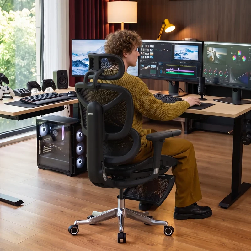 Welax S9 – Ergonomischer Bürostuhl mit One-Touch-Verstellung