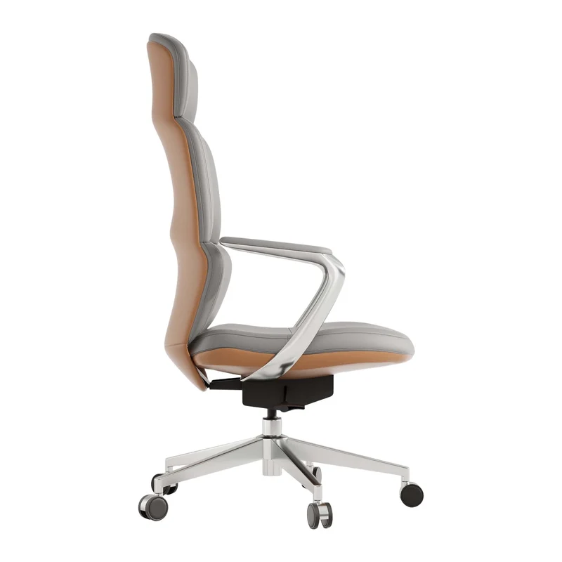 Omidi Nolan – Ergonomischer Lederstuhl im klassischen Design