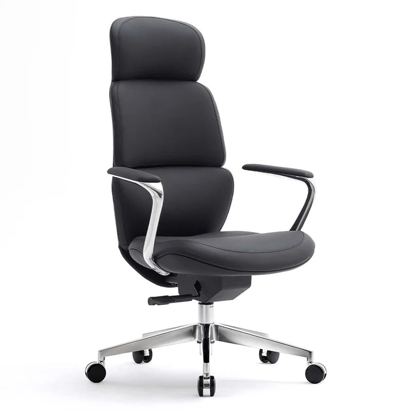 Omidi Nolan – Ergonomischer Lederstuhl im klassischen Design