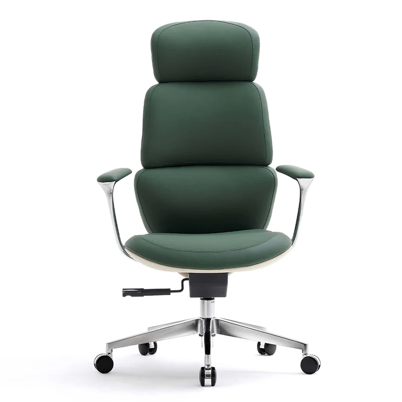 Omidi Nolan – Ergonomischer Lederstuhl im klassischen Design