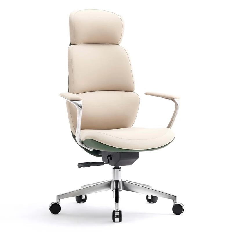 Omidi Nolan – Ergonomischer Lederstuhl im klassischen Design