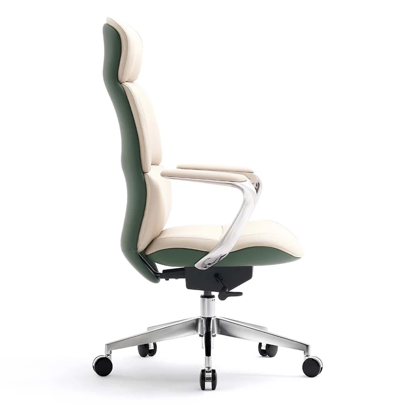 Omidi Nolan – Ergonomischer Lederstuhl im klassischen Design
