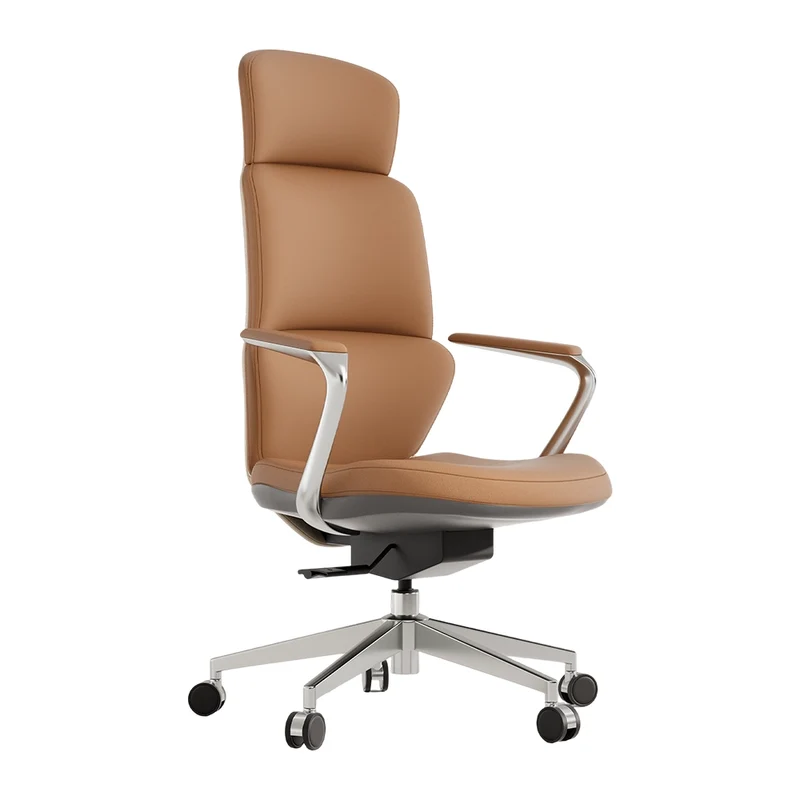 Omidi Nolan – Ergonomischer Lederstuhl im klassischen Design