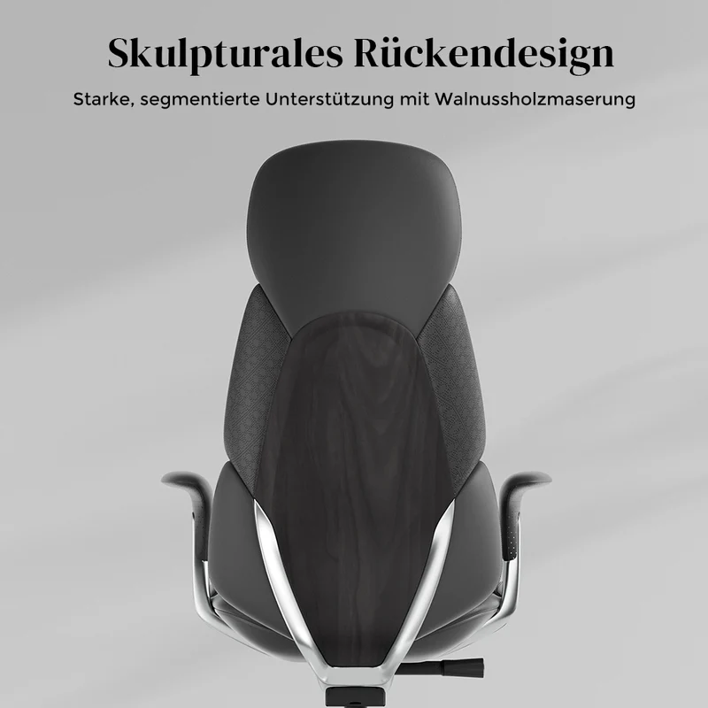 Omidi Nolan – Ergonomischer Lederstuhl im klassischen Design