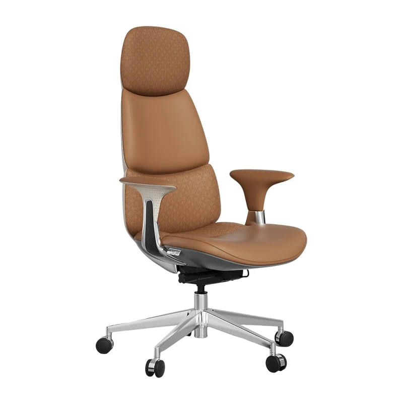 Omidi Nolan – Ergonomischer Lederstuhl im klassischen Design