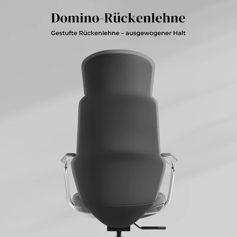 Omidi Nolan – Ergonomischer Lederstuhl im klassischen Design