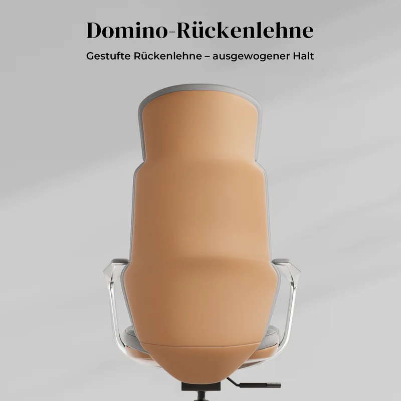 Omidi Nolan – Ergonomischer Lederstuhl im klassischen Design