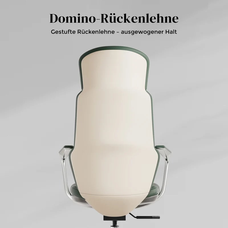 Omidi Nolan – Ergonomischer Lederstuhl im klassischen Design