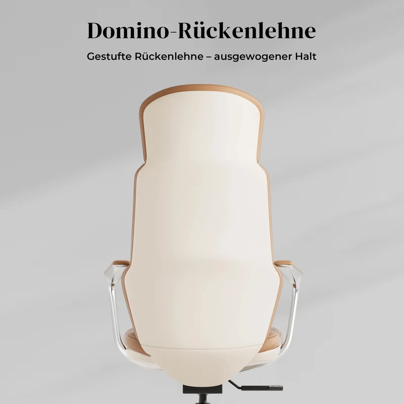Omidi Nolan – Ergonomischer Lederstuhl im klassischen Design