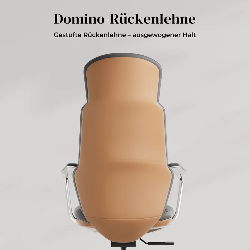 Omidi Nolan – Ergonomischer Lederstuhl im klassischen Design