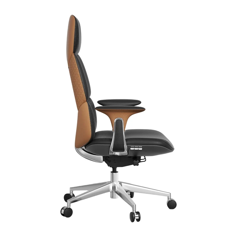 Omidi Nyla – Exklusiver ergonomischer Lederstuhl