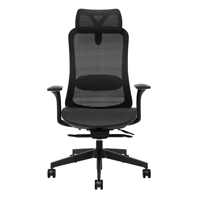 S5 Bürostuhl mit geschwungenem Bogendesign
