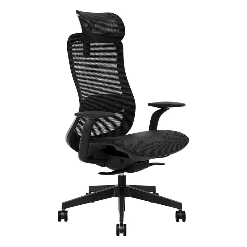S5 Bürostuhl mit geschwungenem Bogendesign