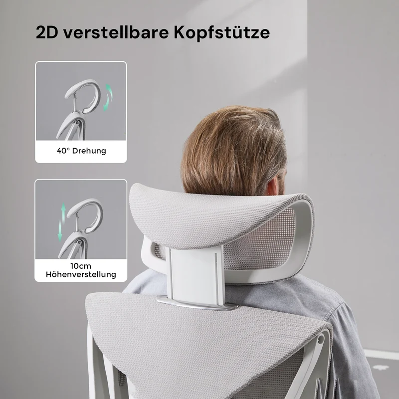 S7 Ergonomischer Bürostuhl mit Drei-Tasten-Verstellung