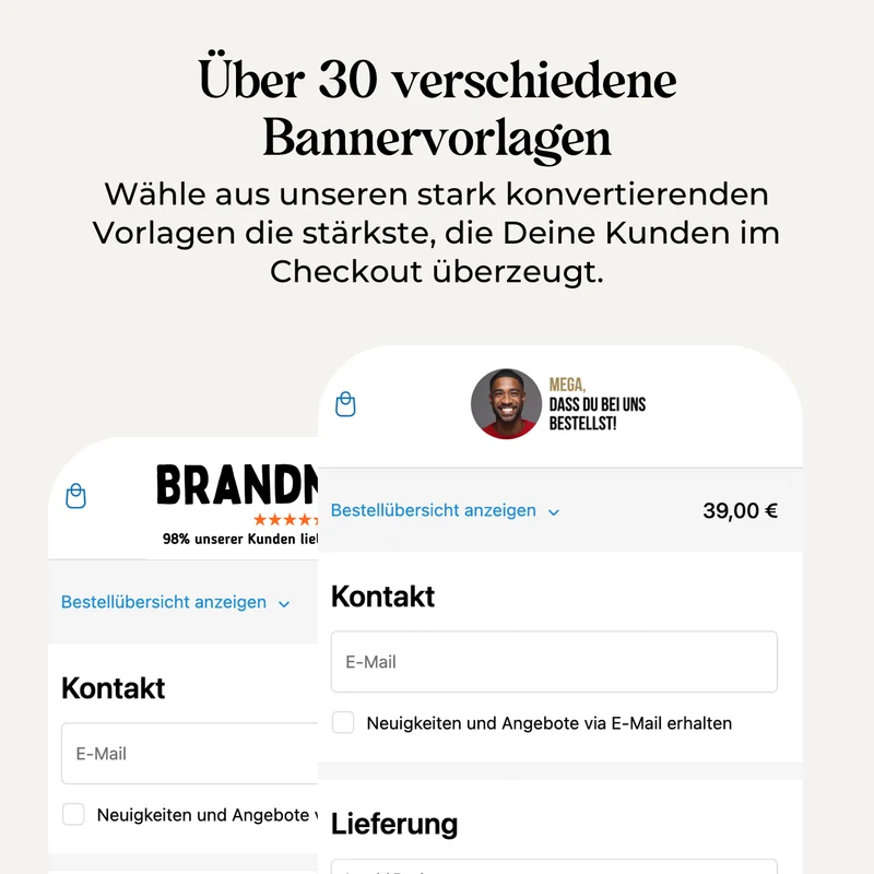 Checkout Banner