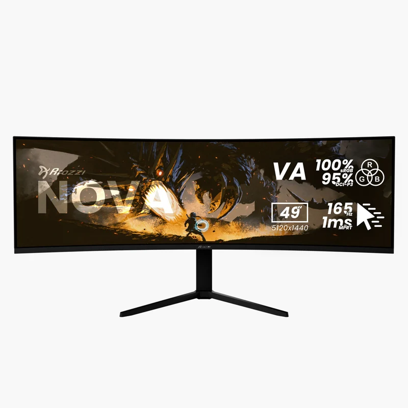 Nova 49“ Curved VA 165Hz - Ultrawide Gaming Monitor