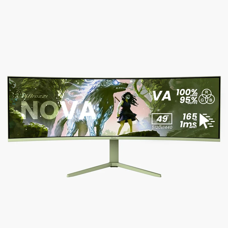 Nova 49“ Curved VA 165Hz - Ultrawide Gaming Monitor