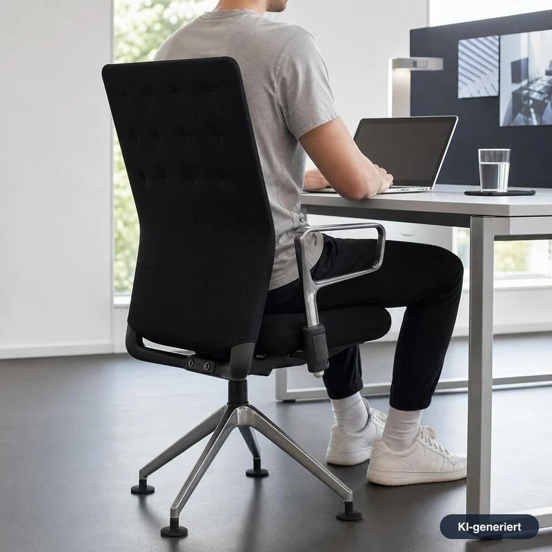 Vitra ID Trim Meet Mesh schwarz