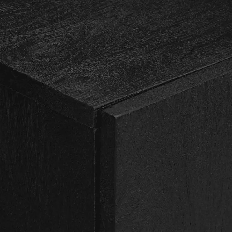 Aparador 60x33x75 cm derivados de madeira preto