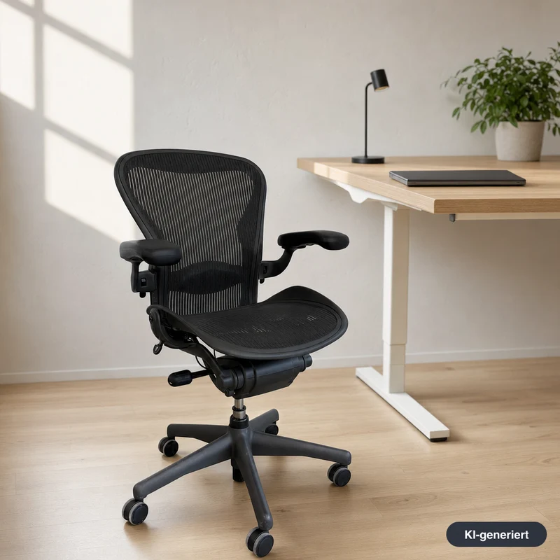 Herman Miller Aeron Size B anthrazit