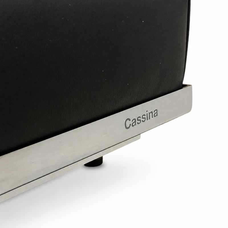 Cassina LC2 3-Sitzer Leder schwarz