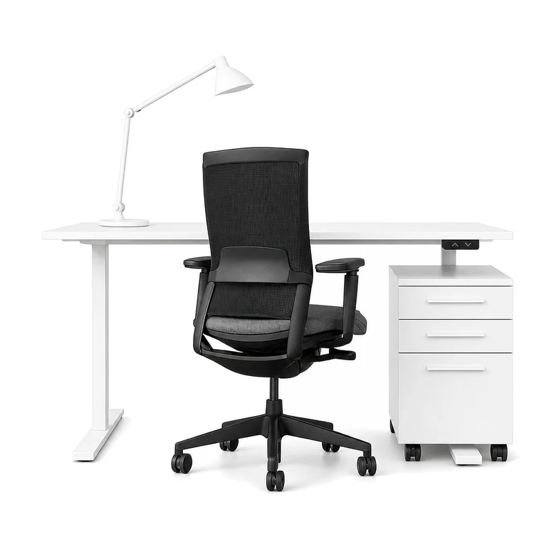 PAKET: 4x EHV-1 weiß (elektr. höhenverst.) 140x80cm