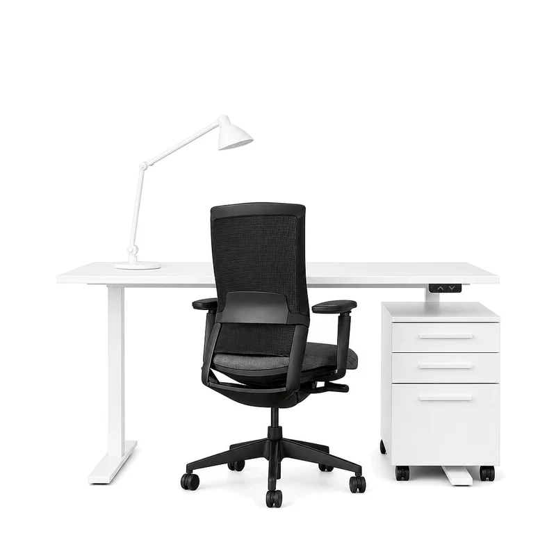 PAKET: 4x EHV-1 weiß (elektr. höhenverst.) 120x80cm