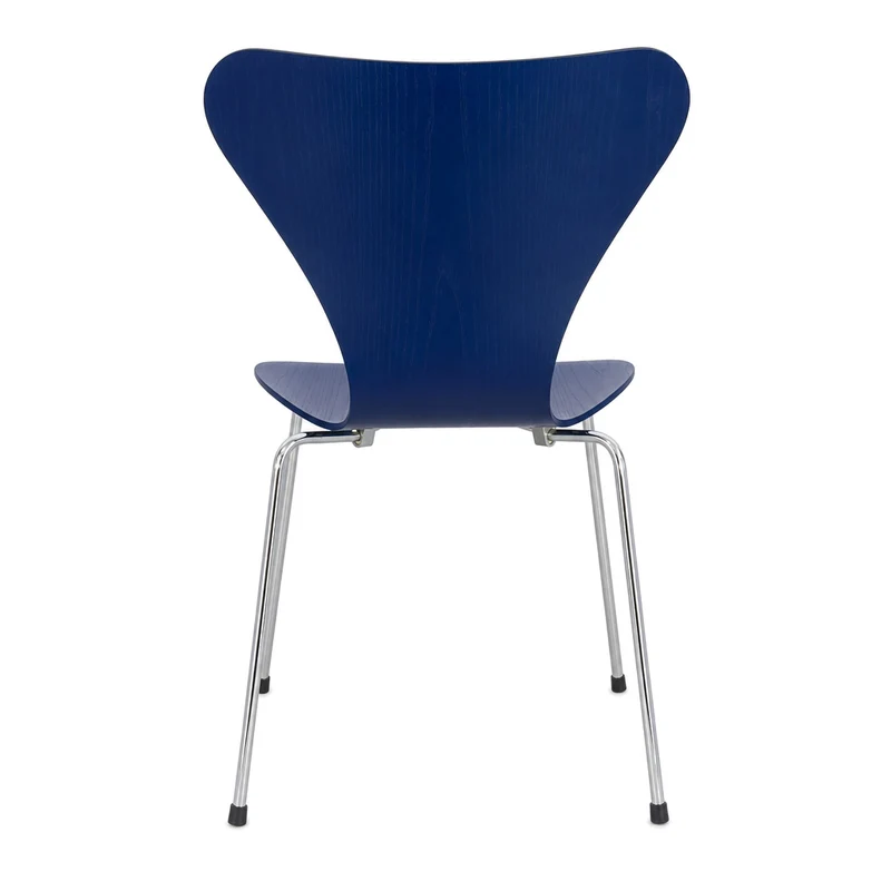 Fritz Hansen Serie 7 Stapelstuhl blau
