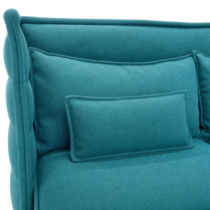 Vitra Plume Sofa petrolblau