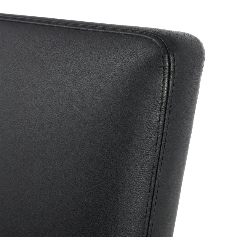 Vitra VisaLounge Sessel Leder schwarz